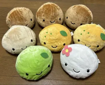 온천 만주군 폭신폭신 봉제 인형 묶음 판매 헤이세이 레트로
