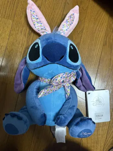 릴로 & 스티치 스티치 봉제 인형 토끼 귀 토끼 부활절