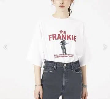 TICCA 티셔츠 오버 사이즈 the FRANKIE