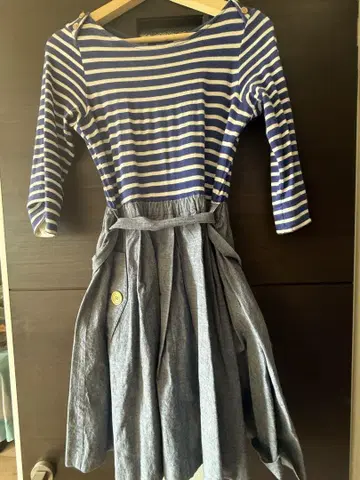 BLUE LABEL CRESTBRIDGE 스트라이프 원피스 36