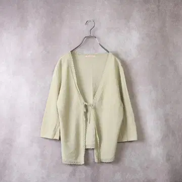 BRAHMIN 7부 소매 가디건 그린