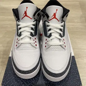 Air Jordan 3 Retro SE-T 27cm 화이트/레드