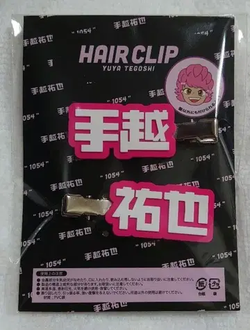 테고시 유야 앞머리 헤어 클립