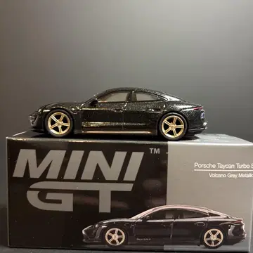 MINI GT 포르쉐 Taycan 터보 S MINIGT 1/64 미니카