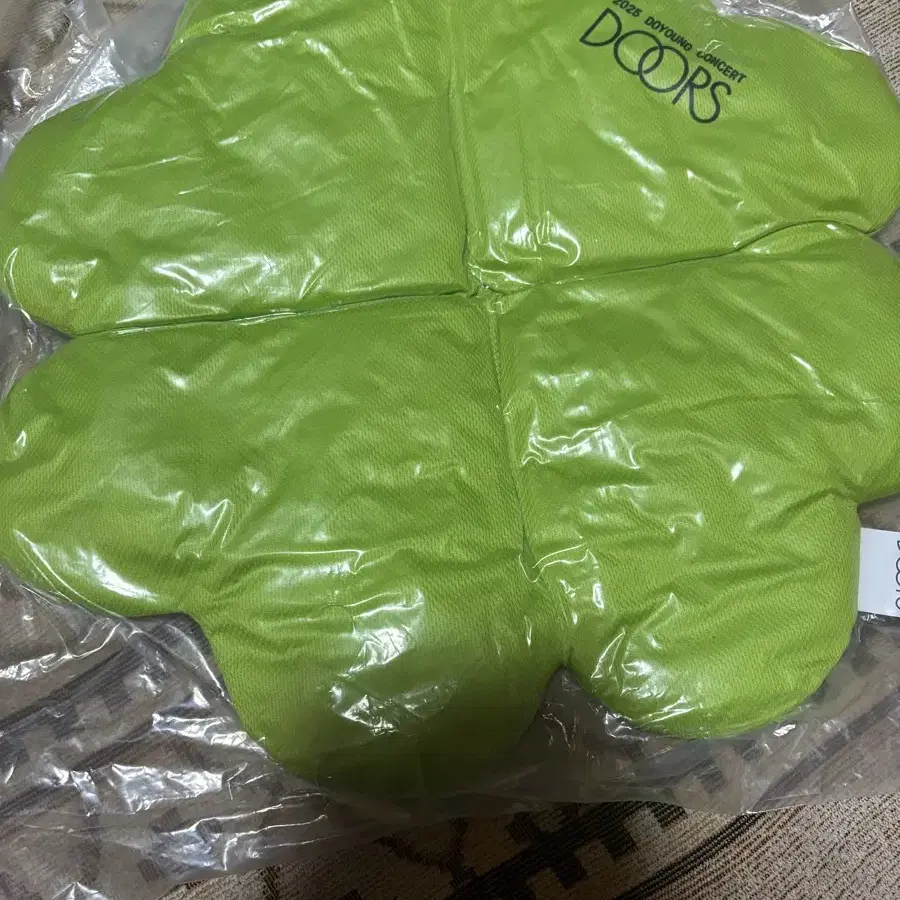 Doors Doyoung Concert Clover Cushion on Bunjang Global Site.
