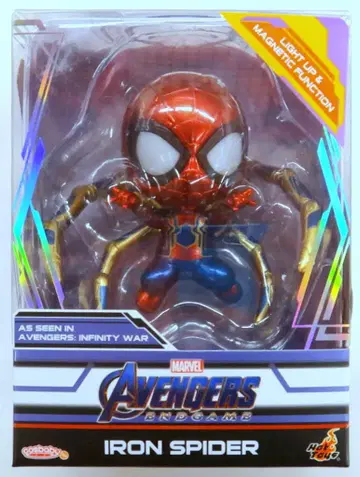 HOTTOYS 코스베이 (S) 보블 헤드 아이언 스파이더 COSB594