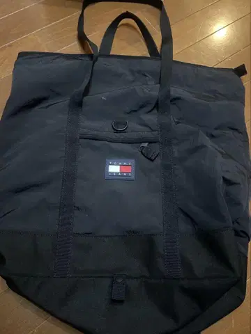 TOMMY JEANS 블랙 토트백