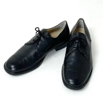 독일군 블랙 가죽 오휘 신발 고급 USED (28cm)