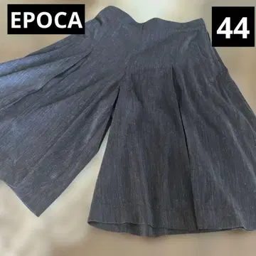 새상품급 빅 사이즈 44 에포카 EPOCA 허리 밴딩 와이드 팬츠 스카초