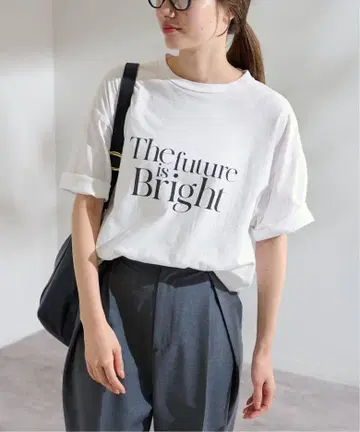FRAMeWORK Bright 로고 티셔츠