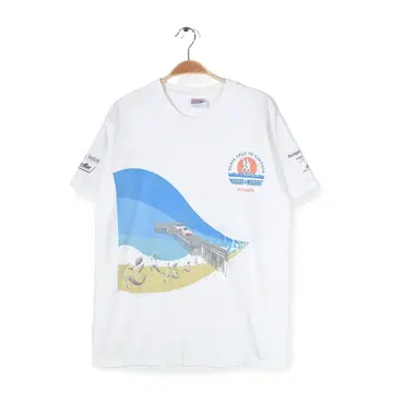 00s 산타크루즈 마라톤 빈티지 티셔츠 시게이트 뉴발란스