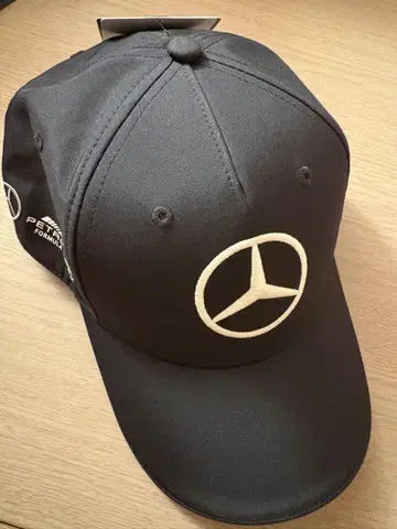 택 포함 새상품 PETRONAS 메르세데스 F1 팀 캡 블랙 OSFA