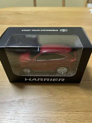 도요타 해리아 풀백 카 빨간색