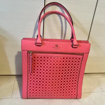 Kate Spade 몇 번 사용 핑크 토트백