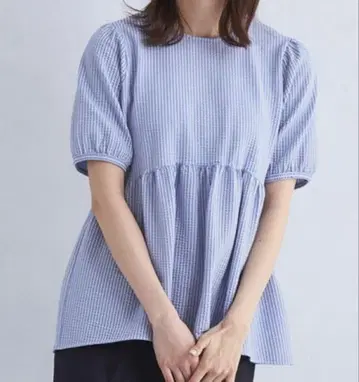 유나이티드 애로우즈 페플럼 풀오버 로얄 블루 축구 원단