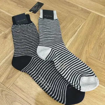 미사용 새상품 ALTO MILANO 삭스 2켤레 세트 이탈리아제 실크