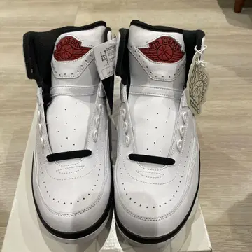 AIR JORDAN 2 RETRO 화이트/바시티 레드/블랙