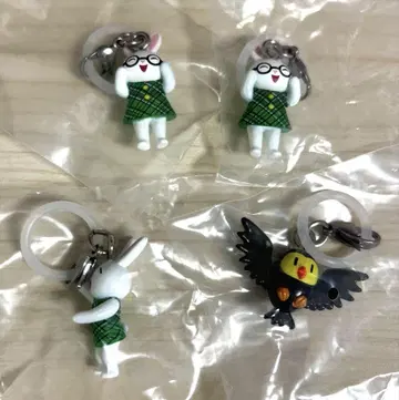 안경 토끼 메지루시 액세서리 가챠 우사코 A 우사코 B 올빼미