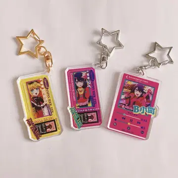 최애의 아이 이마시브 포트 아크링 키링 아이 메무쵸 세트