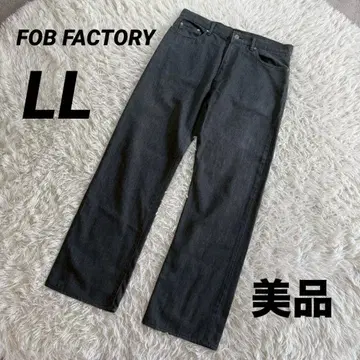 FOB FACTORY F.O.B. 팩토리 스트레이트 데님 팬츠
