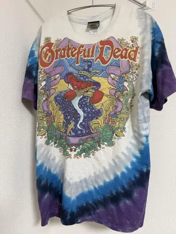 Grateful Dead 타이다이 티셔츠 LIQUIDBLUE