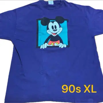 빈티지 디즈니 미키 마우스 90년대 XL