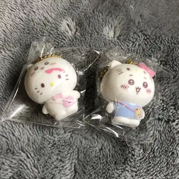 산리오 치이카와 (먼작귀) 플로키 마스코트 참 키티 헬로키티