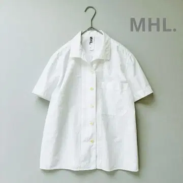 새상품급 마가렛호웰 MHL. 오픈 카라 코튼 셔츠