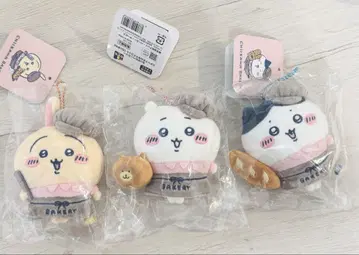 새상품 치이카와 베이커리 한정판 스태프 마스코트