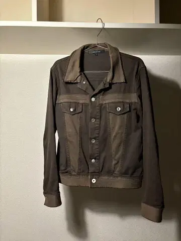 ABAHOUSE 브라운 데님 자켓 사이즈 2