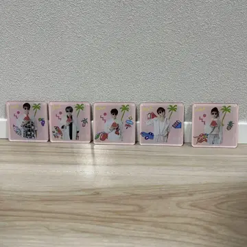 AAA 사진이 들어간 마그넷 5개 세트