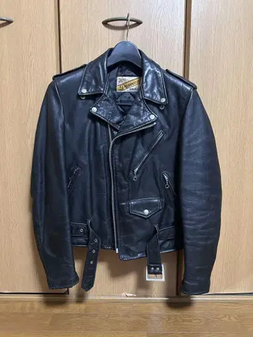 더블 라이더 자켓 블랙 36