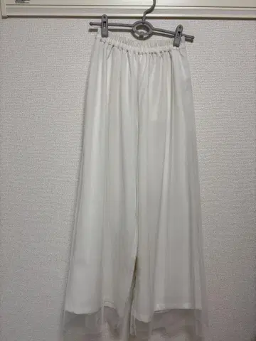 ABITOKYO 튤 와이드 팬츠