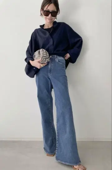 라빠르망 GOOD GRIEF! 굿 그리프 WIDE LEG DENIM