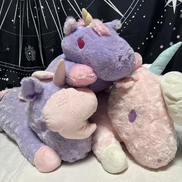 유니콘 봉제 인형 3종 세트