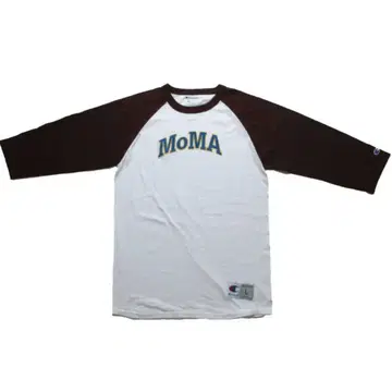MoMA 챔피온 콜라보 래글런 슬리브 티셔츠 L 7부 소매