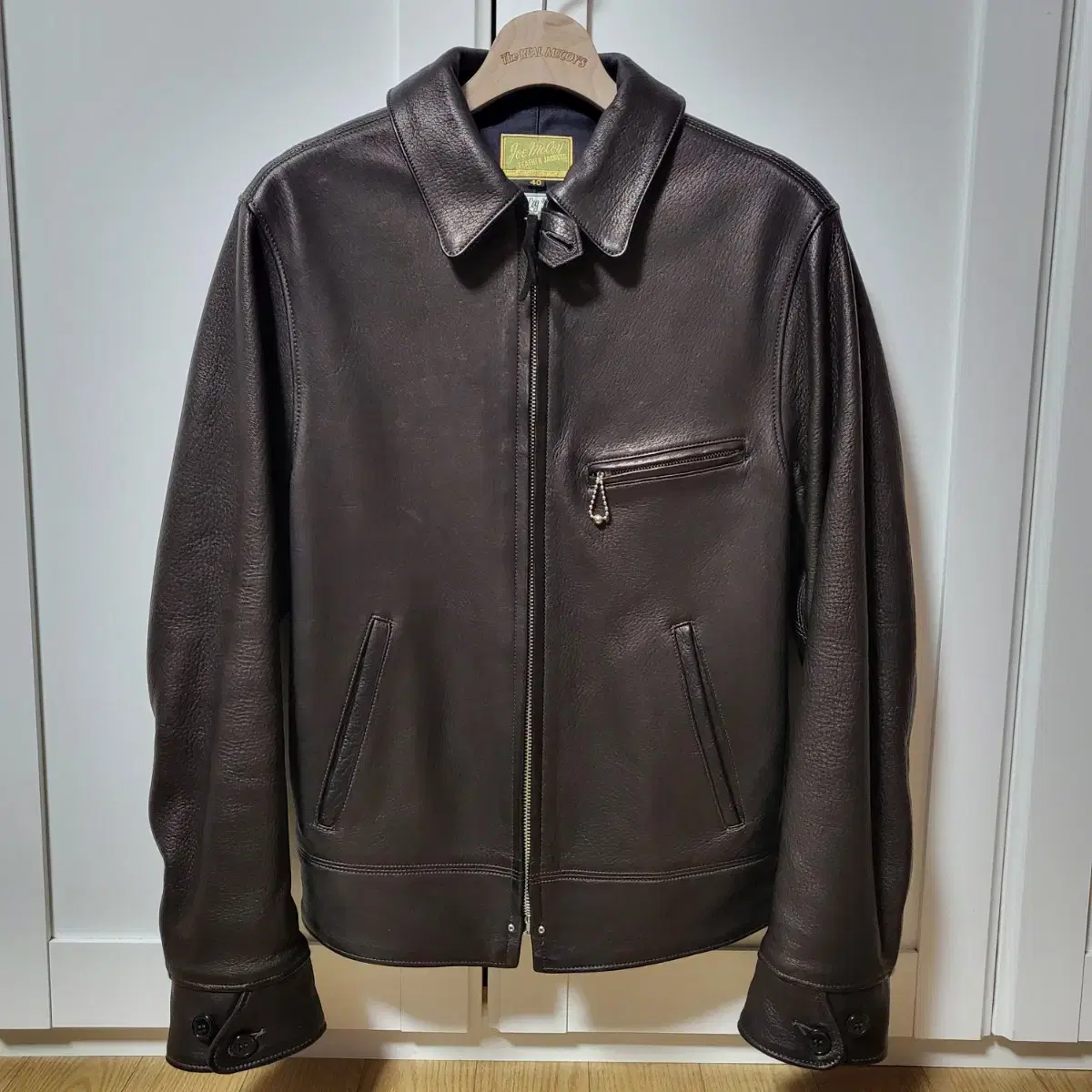 The Real McCoy's Deerskin Leather Jacket (Size 40)