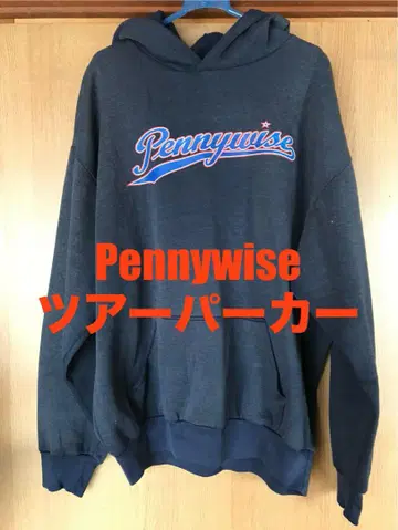 Pennywise 페니 와이즈 밴딩 펑크 90년대 빈티지 후드티