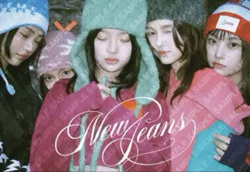 NewJeans OMG Ditto 유니버셜 뮤직 스토어 A2 포스터