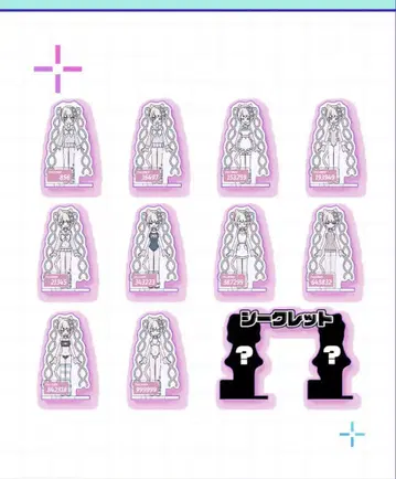 신상품 니디가 인터넷 엔젤 블라인드 아크릴 스탠드 초텐짱