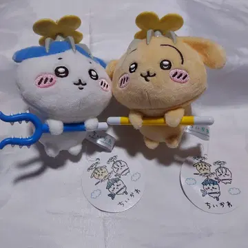 치이카와 (먼작귀) 토벌 마스코트 토끼 하치와레 세트