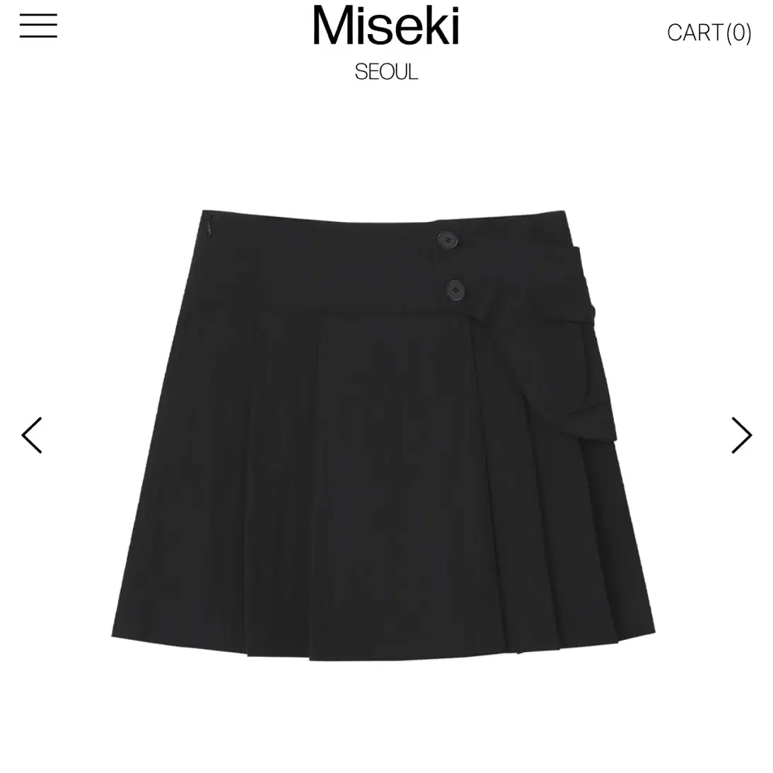 MISEKI SEOUL Midi Skirt Black #미세키서울,#미세키서울스커트