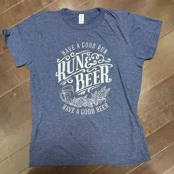 Runtrip RUN & BEER 티셔츠 L 사이즈