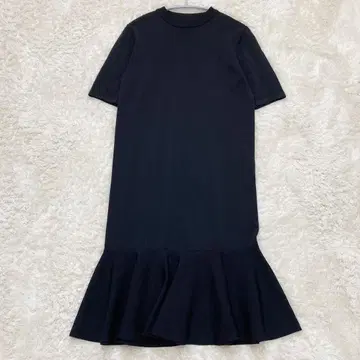 벌스데이 바쉬 PEPLUM FRILL SUMMER KNIT DRESS