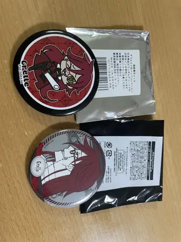 블랙 집사 캔뱃지 그렐