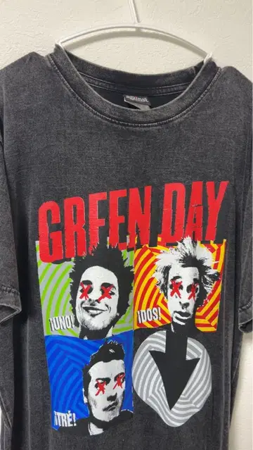 Green Day 밴딩 티셔츠