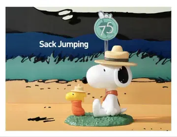 팝마트 스누피 PEANUTS 75주년 기념 피규어