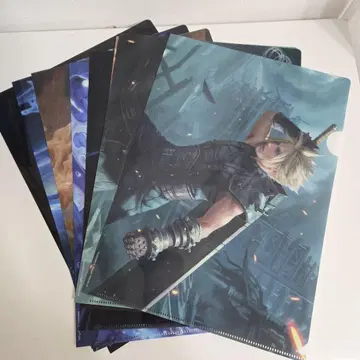 MTG x 파이널 판타지 클리어 파일 전 8종 세트