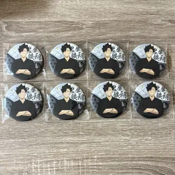 하이큐 와시풍 캔뱃지 쿠로오 테츠로