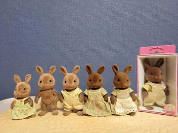 실바니안 패밀리 브라운 타입 토끼 복각판
